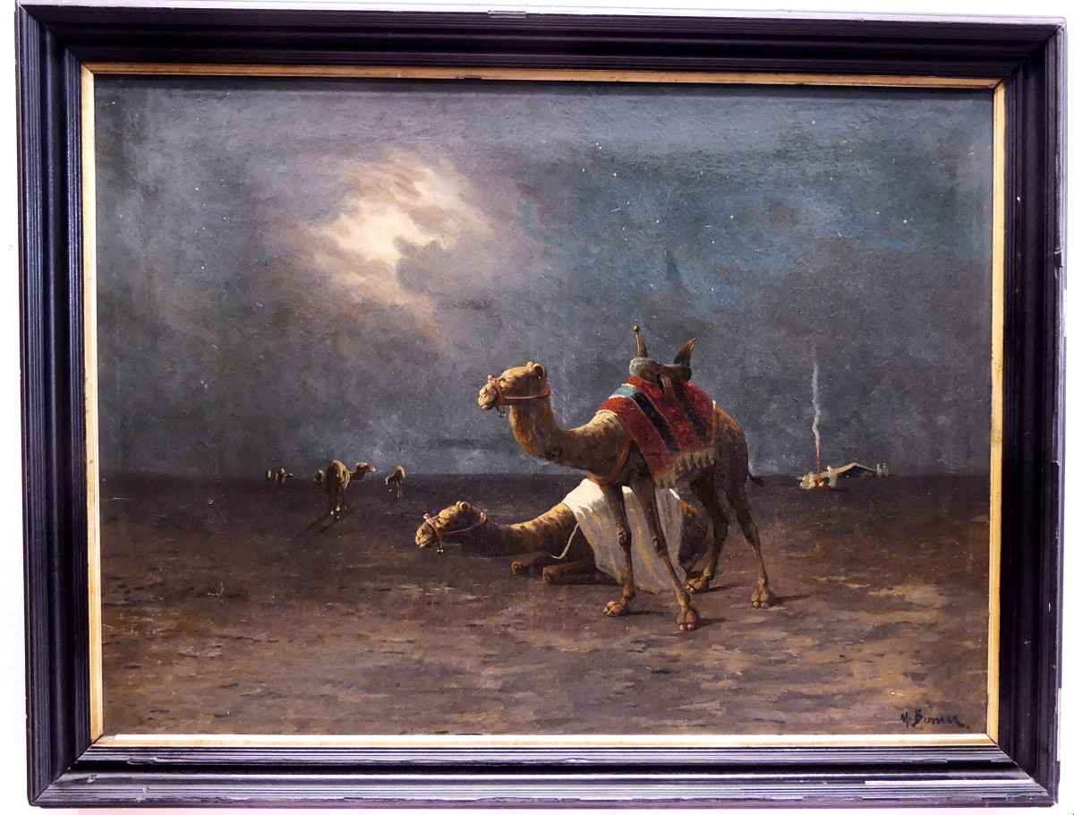 M.BOUVIER "NOTTE NEL DESERTO"