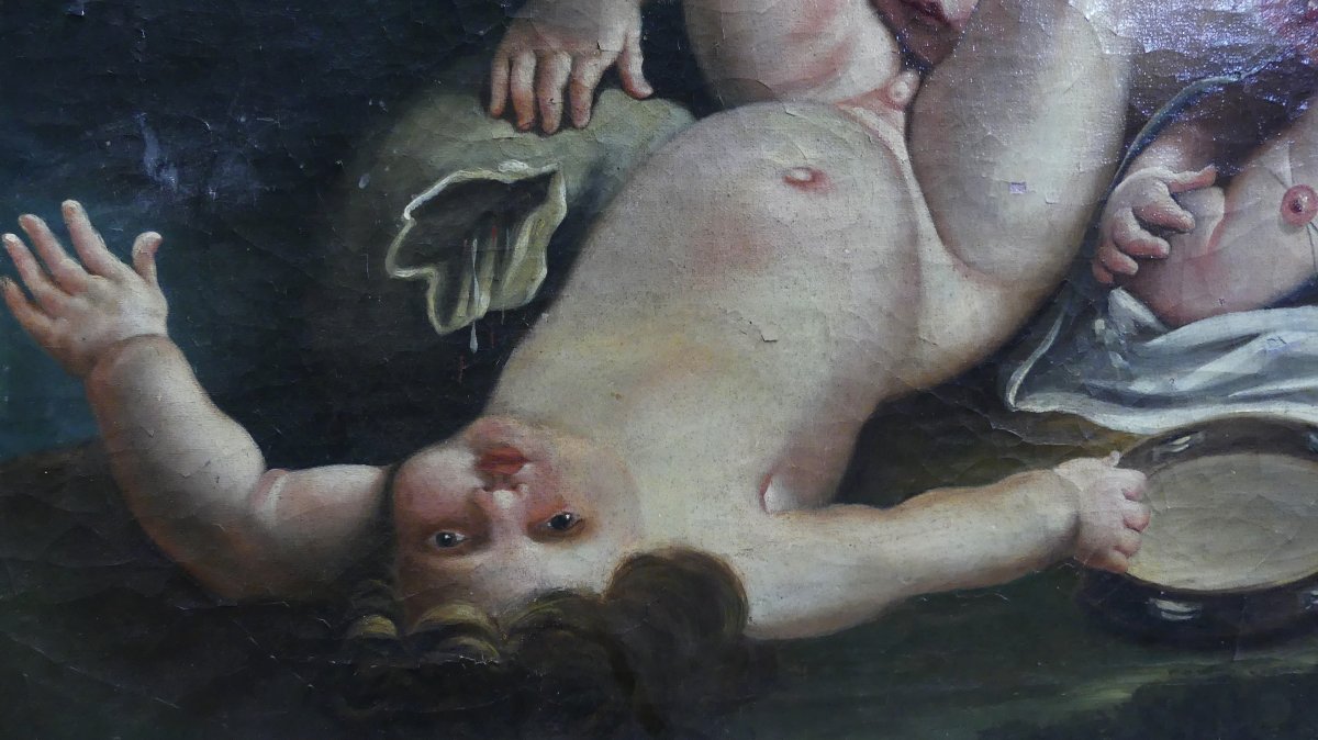 ALLEGORIA DI PUTTI  XVIII SECOLO-photo-4
