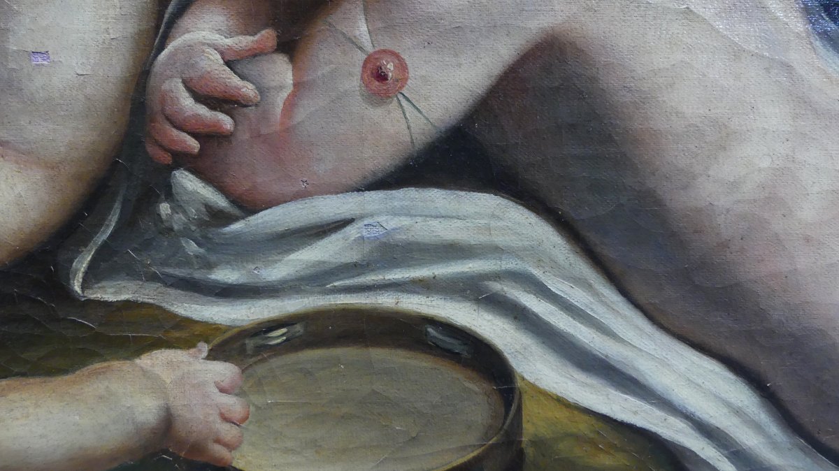 ALLEGORIA DI PUTTI  XVIII SECOLO-photo-3