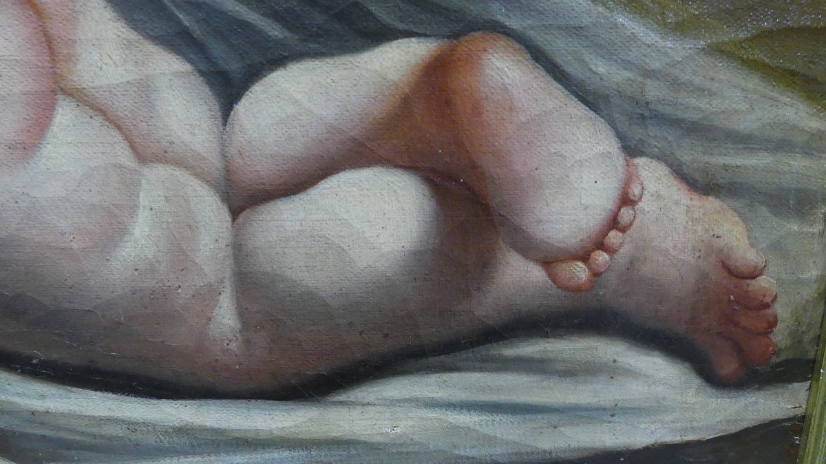 ALLEGORIA DI PUTTI  XVIII SECOLO-photo-4