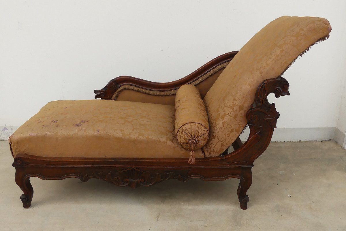PICCOLA CHAISE LOUNGE DEL XIX SECOLO-photo-2