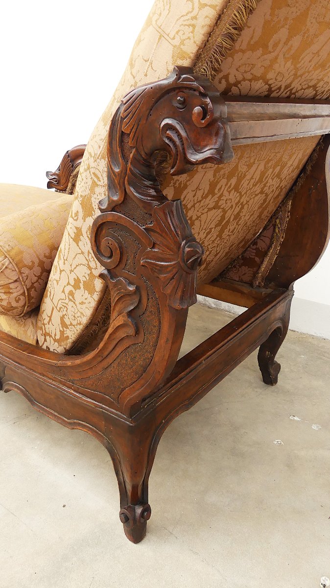 PICCOLA CHAISE LOUNGE DEL XIX SECOLO-photo-2