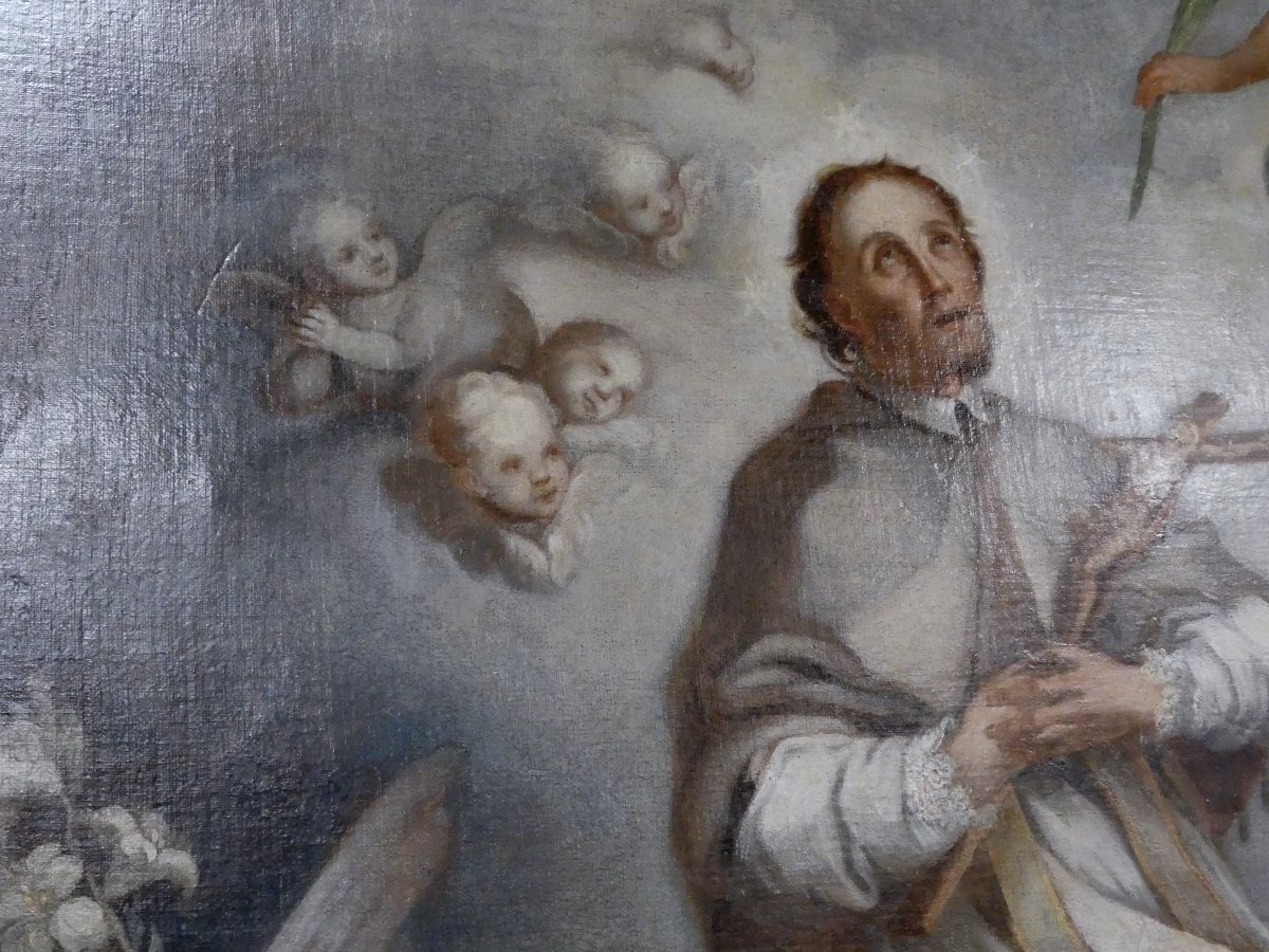 IGNAZ STERN "SAN GIOVANNI NEPOMUCENO IN GLORIA"-photo-4