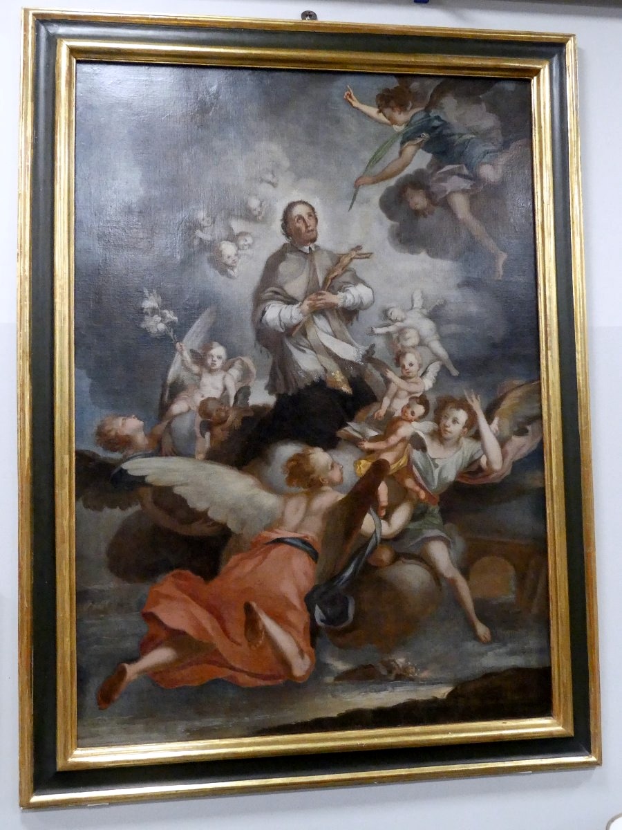 IGNAZ STERN "SAN GIOVANNI NEPOMUCENO IN GLORIA"