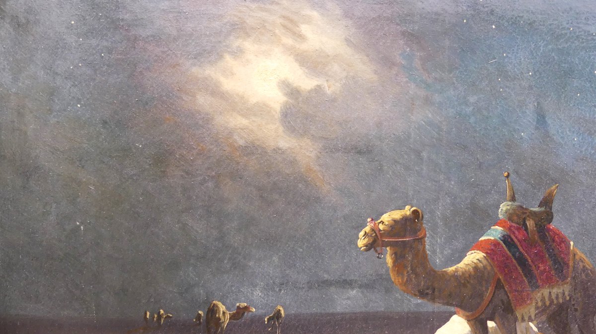 M.BOUVIER "NOTTE NEL DESERTO"-photo-4