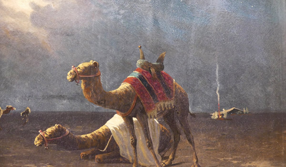 M.BOUVIER "NOTTE NEL DESERTO"-photo-1