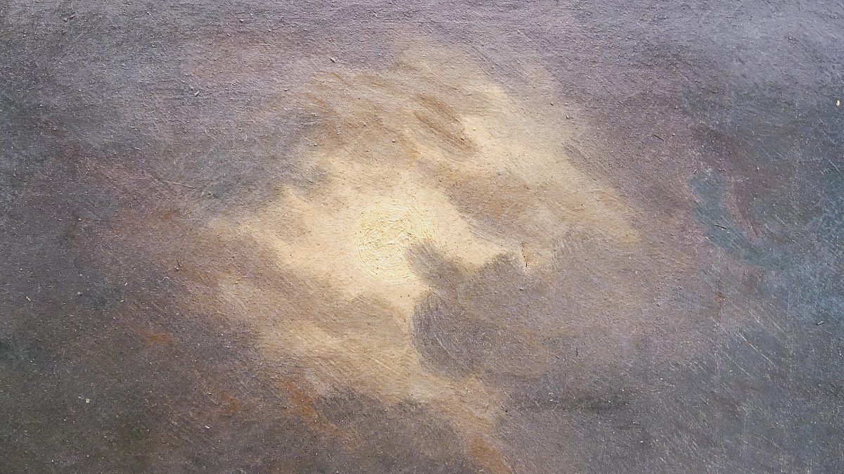 M.BOUVIER "NOTTE NEL DESERTO"-photo-2