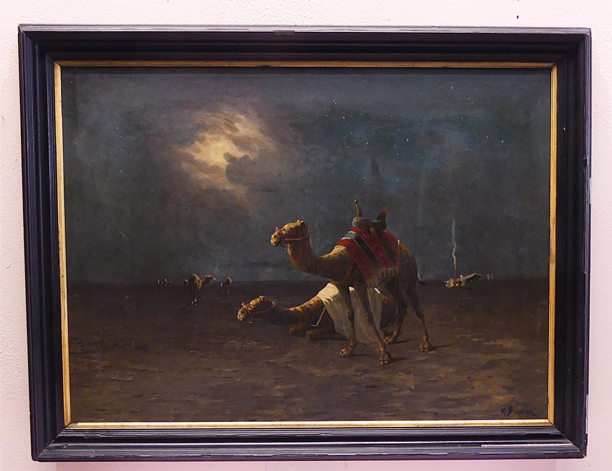 M.BOUVIER "NOTTE NEL DESERTO"-photo-5