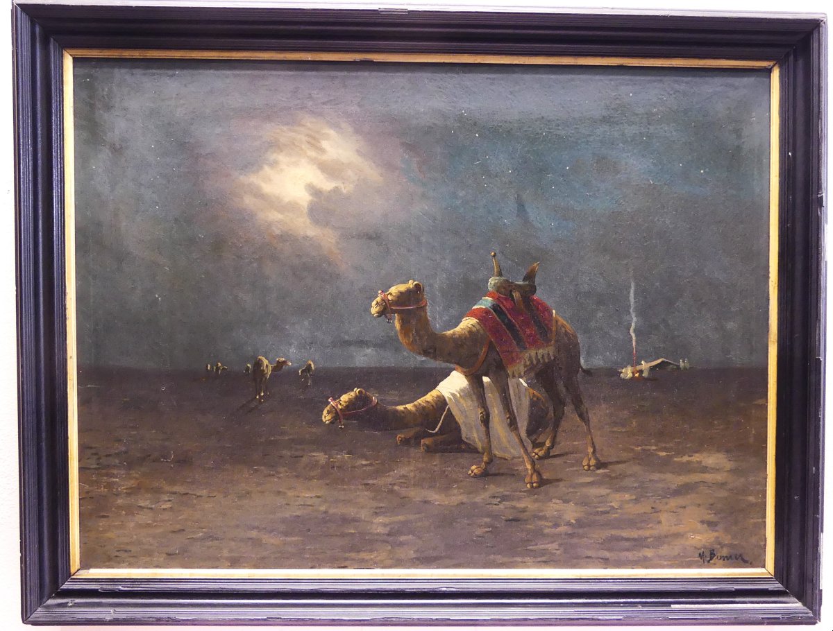 M.BOUVIER "NOTTE NEL DESERTO"