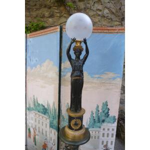 Empire Style Lamp Circa 1880
