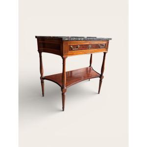 Louis XVI Mahogany Console 