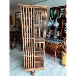 Large Rotating Bookcase 182cm