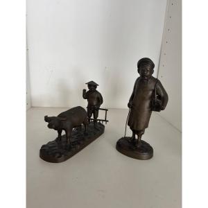 2 Bronzes Vietnam
