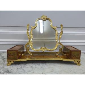 Rare Joubert Stamped Mirror
