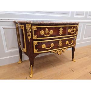 Regency Period Chest Of Drawers Stamped Carel