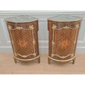 Regency Period Corner Cupboard
