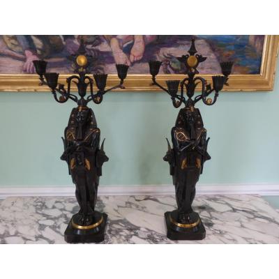 Pair Of Candelabra