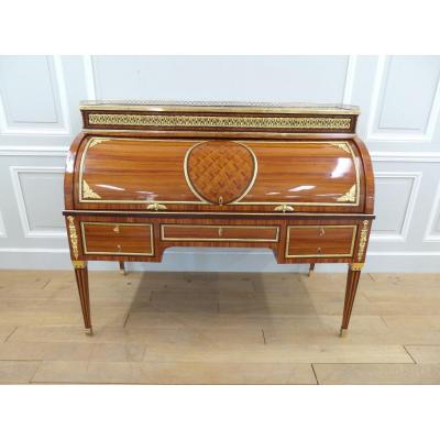 Louis XVI Period Cylinder Desk