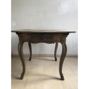 Raw Oak Table XVIII Eme