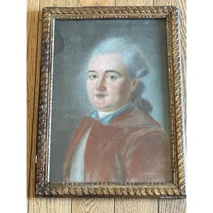 Portrait Of A Man In Pastel 