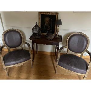 Pair Of Provencal Armchairs 