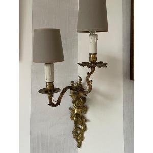 Pair Of 19th Century Wall Lights 