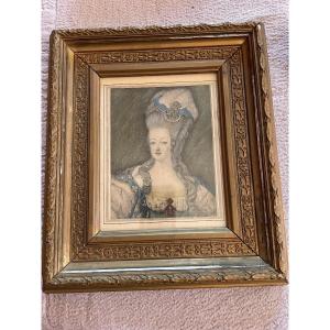 Small Portrait Of Marie-antoinette 