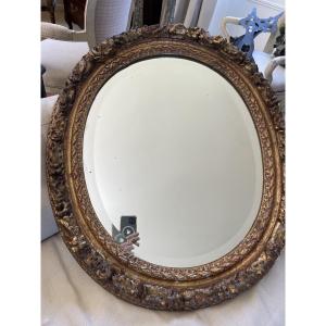18th Century Oval Mirror