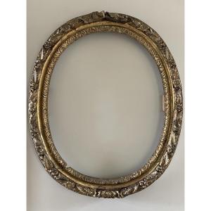 Large 18th Century Oval Frame