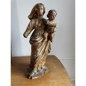 Virgin And Child, 17th Century 
