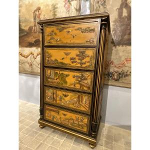 Secretary With Drop-leaf Door 