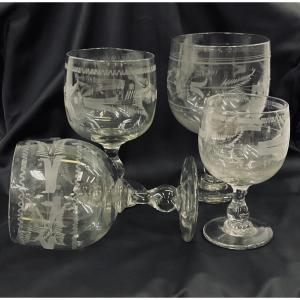Summary Of The 4 Wedding Glasses Described Above 