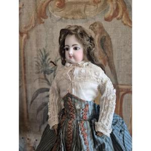 French Fashion Doll By François Gaultier, Brand From The Store "aux Rêves De l'Enfance", Size 2