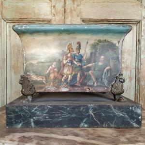 Empire Period Lacquered Sheet Metal Planter