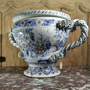 Large 19th Century Nevers Basin