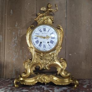 Clock By Richond In Paris From The Late 19th Century