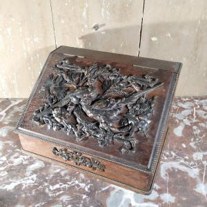 "black Forest" Mailbox Circa 1880 