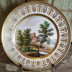 Porcelain Plate Circa 1810 