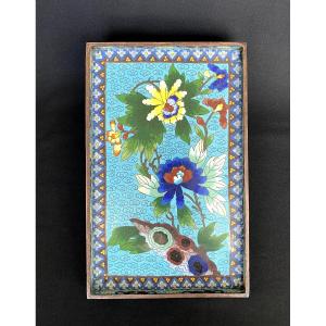 Cloisonné Enamel Opium Tray