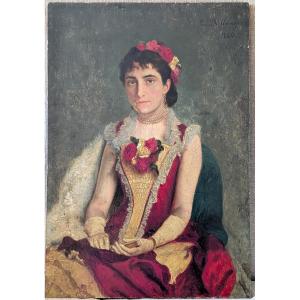Camille Bellanger: Woman With A Fan 