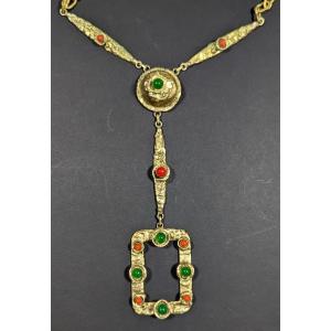 Henry Périchon, Henry Long Necklace, 50s-60s. 