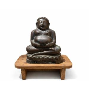Bronze Seated Buddha
