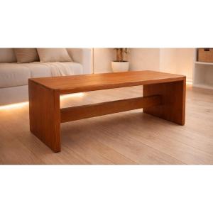Pine Coffee Table – Maison Regain – 1960s