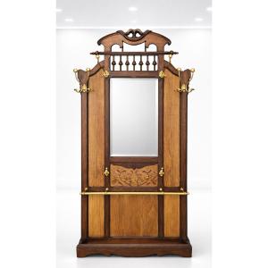 Art Nouveau Period Coat Rack/umbrella Stand –