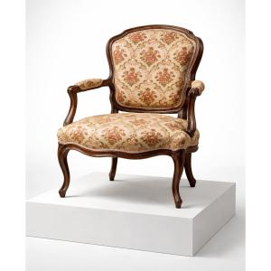 Louis XV Period Cabriolet Armchair – 18th Century