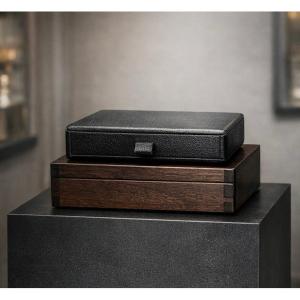 Leather Cigar Box – Maison Elie Bleu, Paris