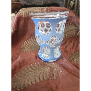 Glass Overlay Engraved And Dated 1850