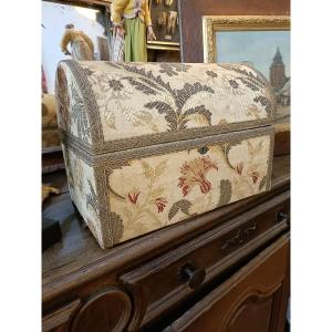 Antique Fabric Box