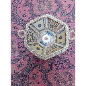 Straw Marquetry Work.