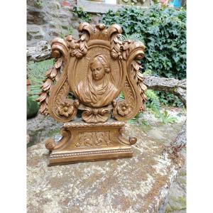 Gilded Wood Altar Decoration.